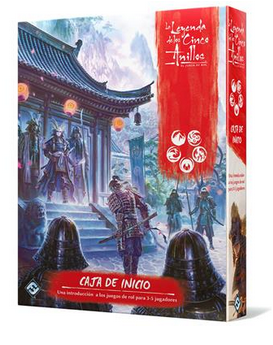 La leyenda de los cinco anillos. Caja de inicio