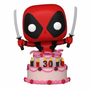 Funko POP! 30th- Deadpool In Cake
