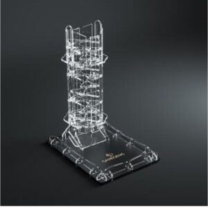 CRYSTAL TWISTER PREMIUM DICE TOWER